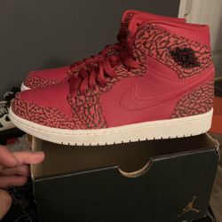 Jordan 1 OG High Red Elephant