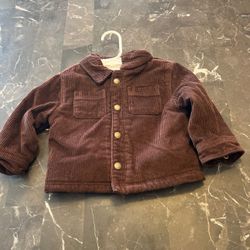Old Navy Baby Brown Corduroy Sherpa Jacket