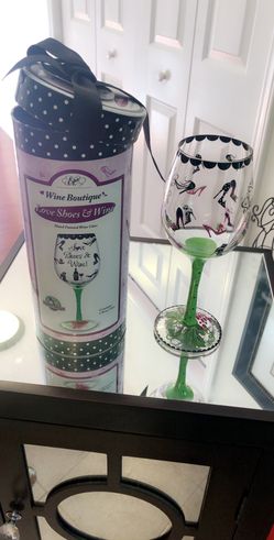 Wine glasses and containers. 3x
