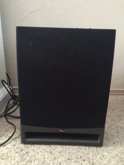 10" klipsch subwoofer