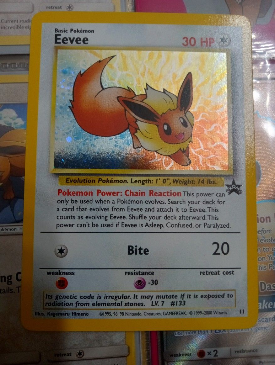 Eevee Wotc Black Star Promo