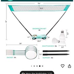 Badminton full pack 