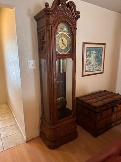Antique Grandfather Clock