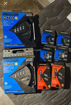 Brand New Kicker Car Audio Wiring & Install Kit Bundle