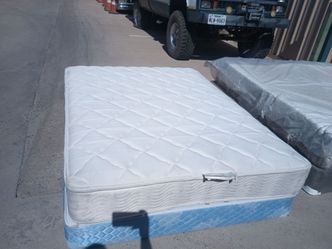 Used queen mattress and box spring
