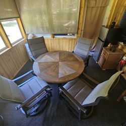 Table And 4 Chairs