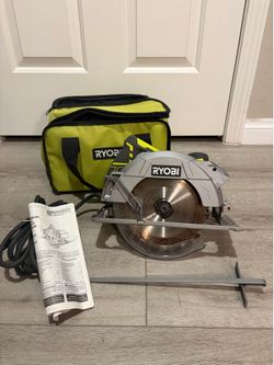 15 AMP Corded 7-1/4 in. Circular Saw with EXACTLINE Laser Alignment System, 24T Carbide