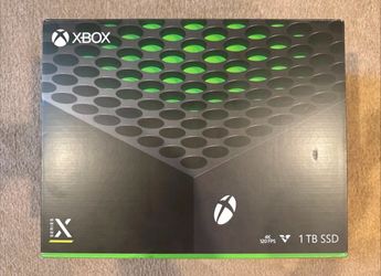 Xbox Series X 1TB Console - Xbox Wireless Controller - 4K Video Game Console - 120FPS - Microsoft