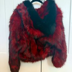Women’s Fur Bomber LEATHER CLOSET