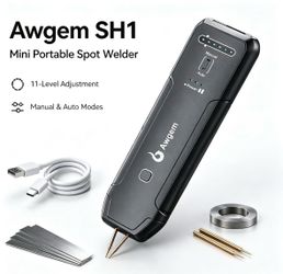 Awgem 11 Gears Handheld Portable Spot Welder Auto/Manual