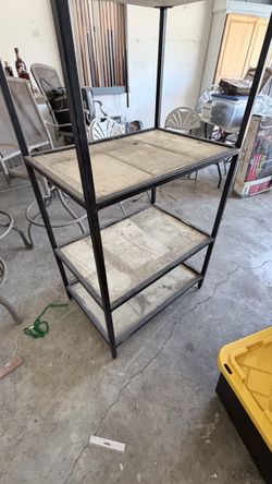 Metal rackshelf