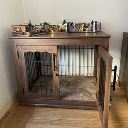 Wooden Dog Crate