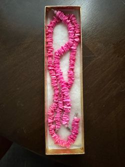 Puka Necklace and Bracelet Set