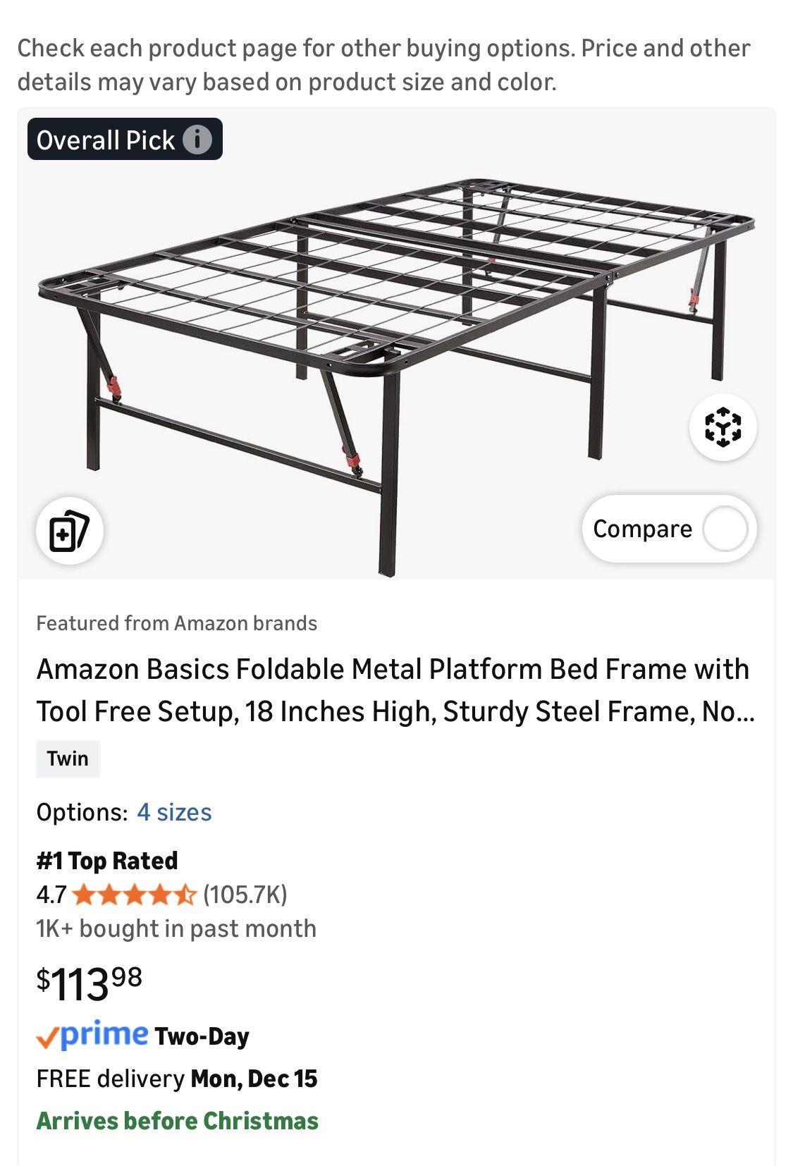 2 Twin Beds $100 Each