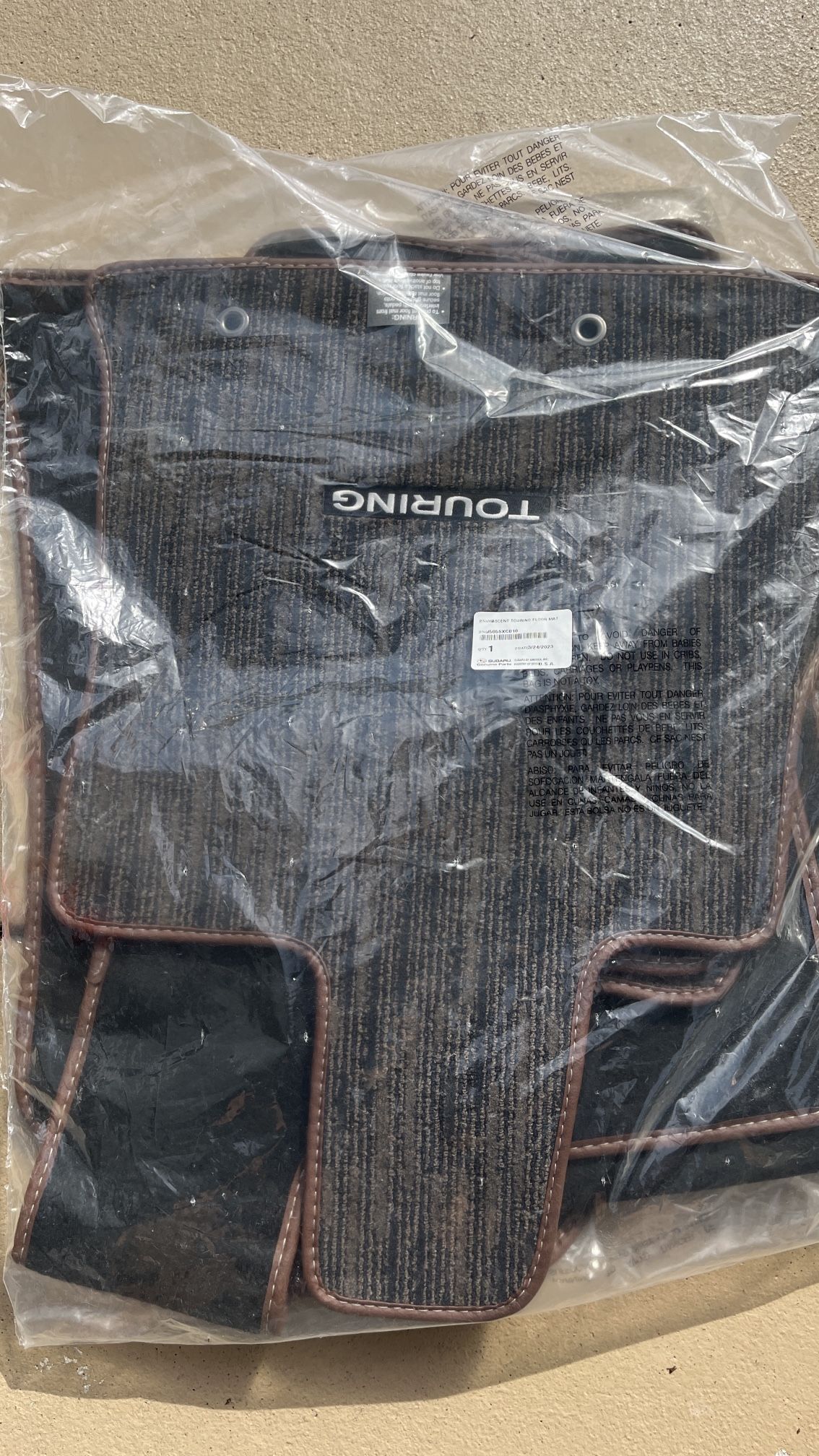 NEW Full Set Floor Mats for 2019 Subaru Outback Touring 