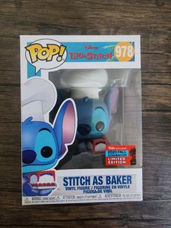 Stitch As Baker Funko Pop