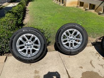 Tires and rims 18 inch new 2026 DOT   GM trucks