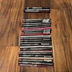 NYX Lip Liner Bundle – 26 Total (23 New, 3 Opened)