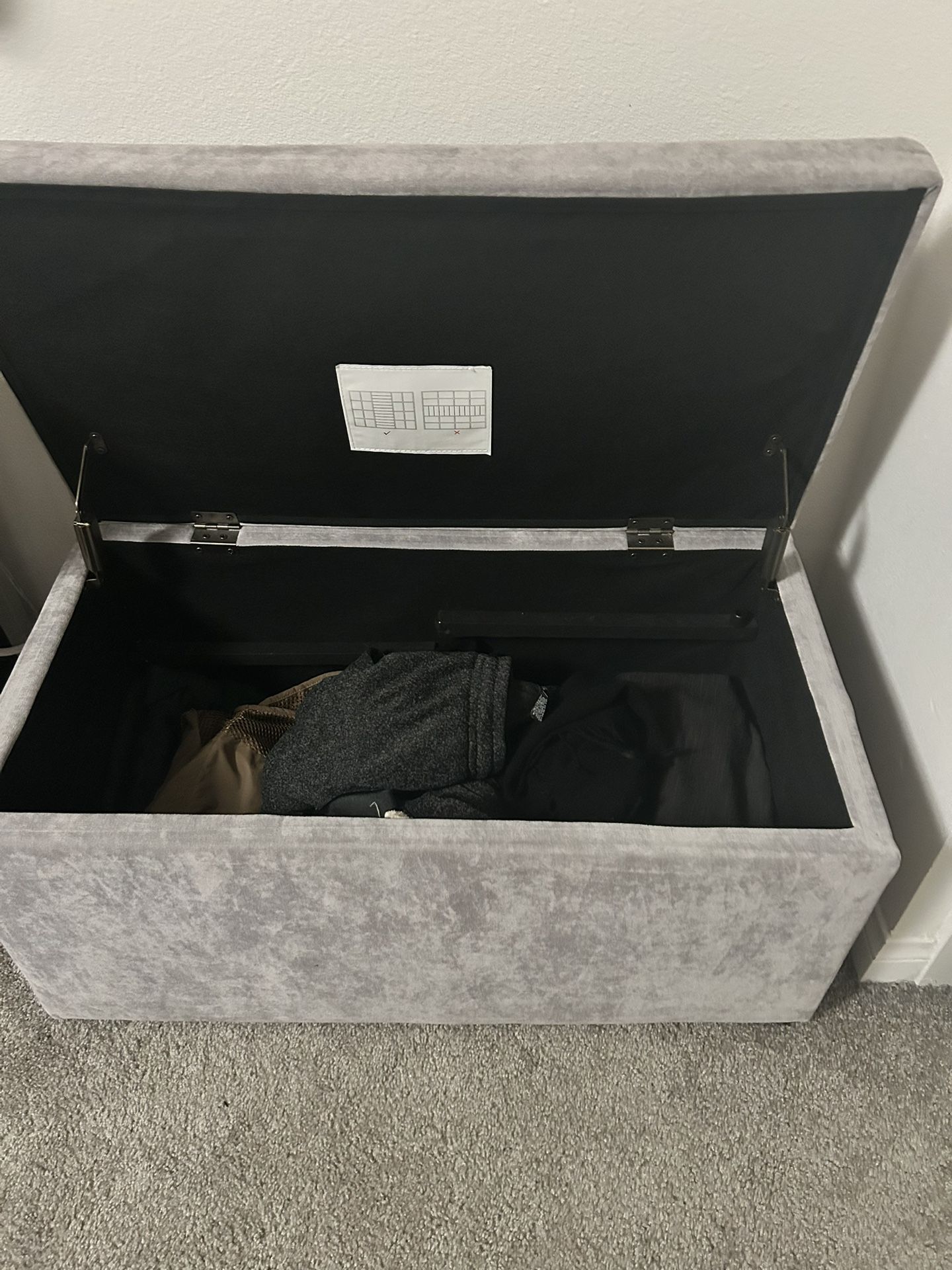 Gray Ottoman