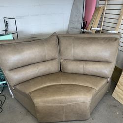 Sectional leather Couch FREE