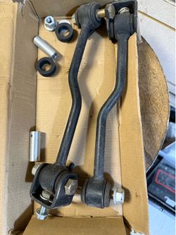 Front sway bar links