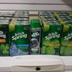 Irish Springs Bar Soap 6pks 