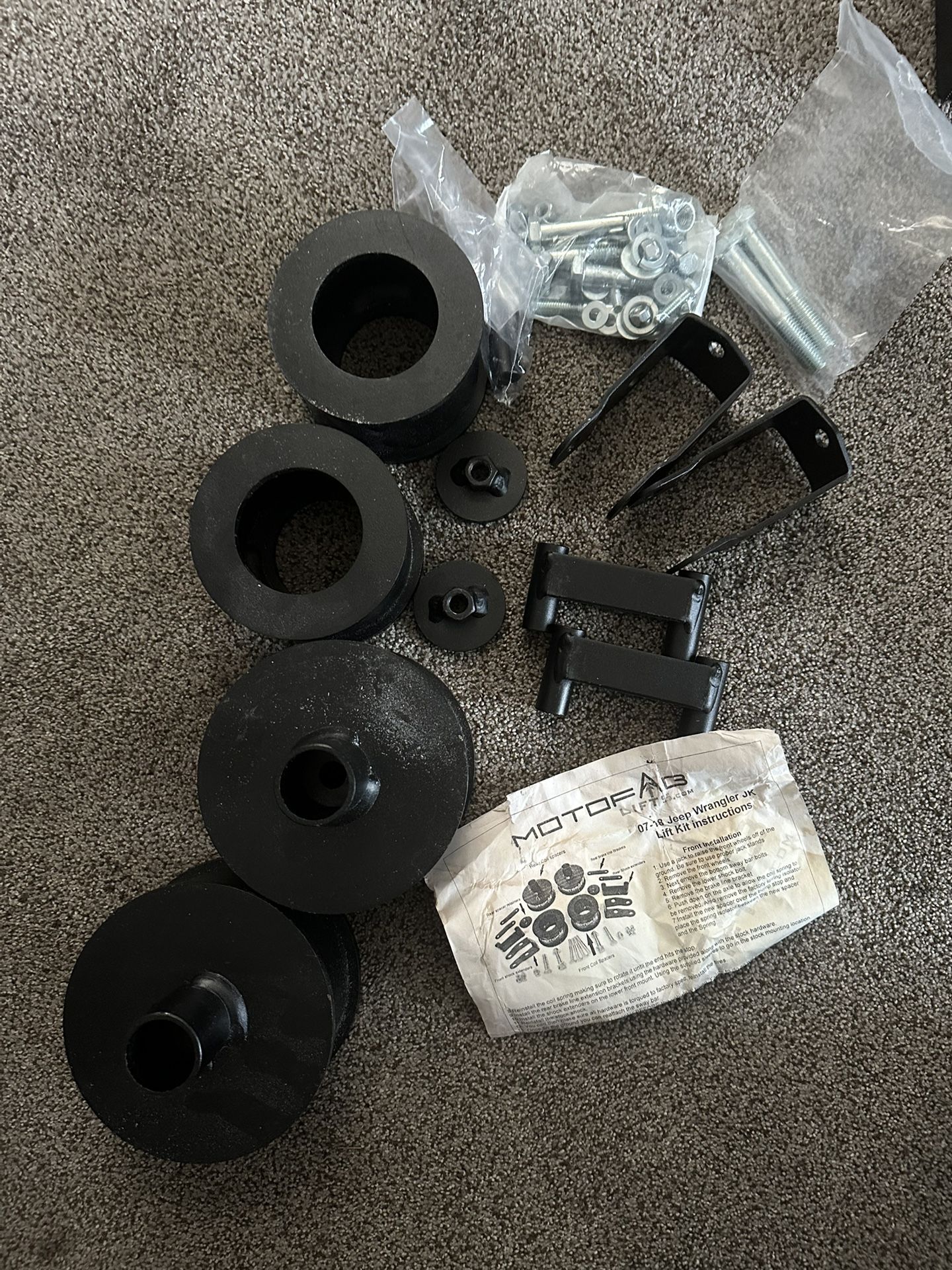Jeep JK Motofab 3 Inch Body Lift