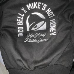 Brand New Taco Bell- Mikes Hot Honey Limited Edition Jacket - Large 