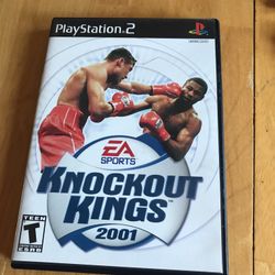 Sony PS2 Knockout Kings 2001