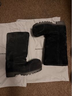 Balenciaga Men's Black Boots
