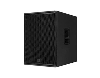 RCF SUB18-AX, 2200 Watt Portable 18-Inch High-Power Active Subwoofer with Bluetooth and LiveRemote App - Black