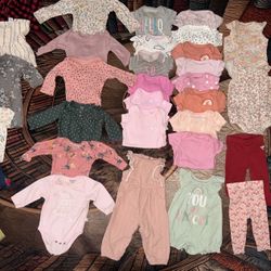0-3 Month Girl Clothing 
