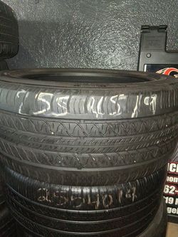 One 255/45/19 Continental