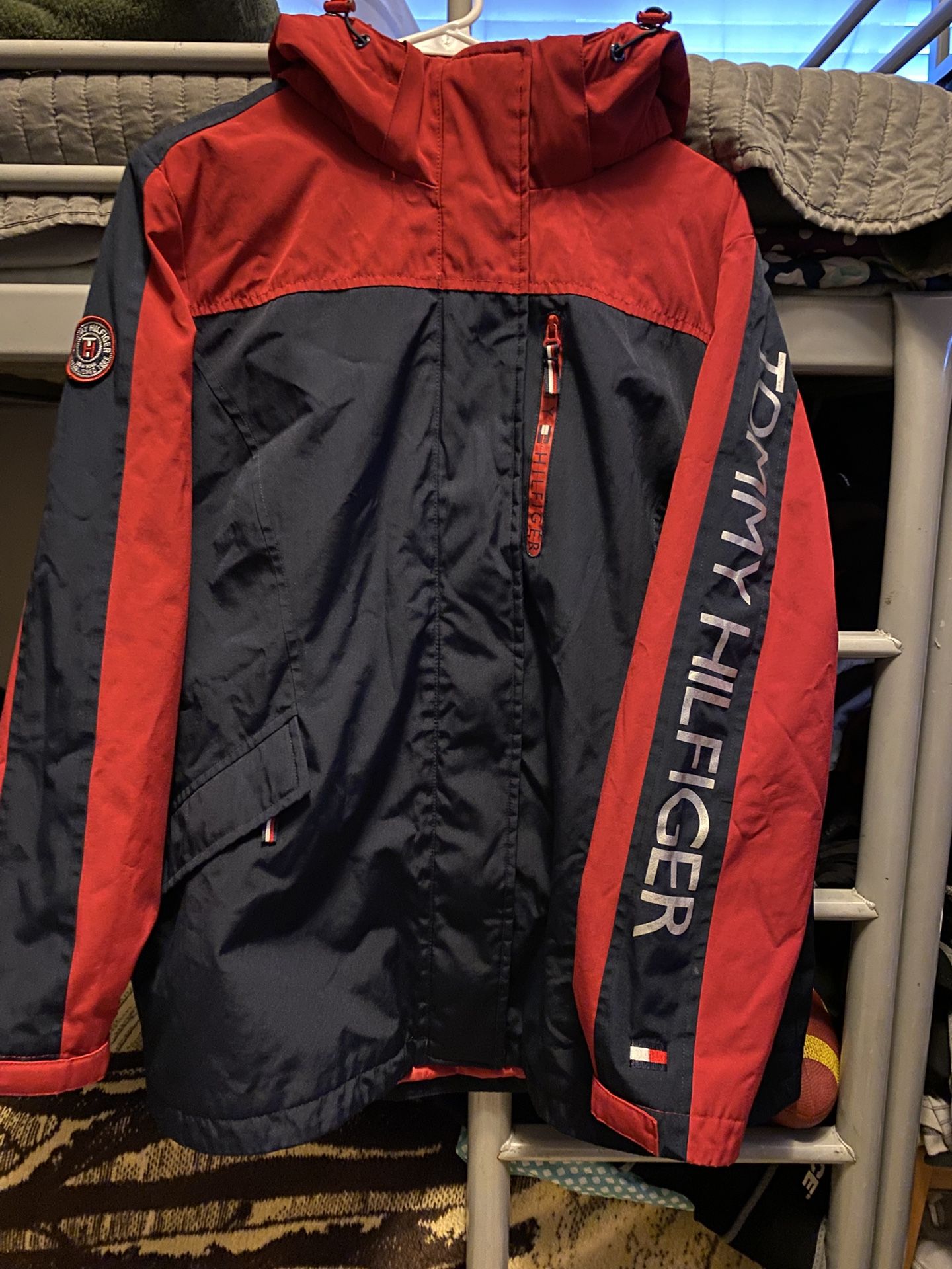 Tommy Hilfiger  Red 3-In-1 All Weather System Jacket Blue/Red XL NWT