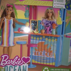Brand New Barbie Loves The Ocean Beach Shack Playset 🏖️☀️👙