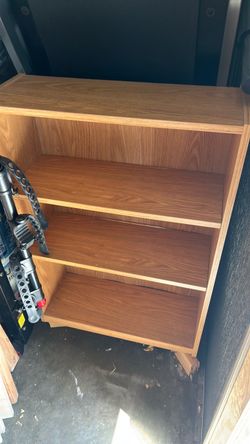 Wood Looking Bookcase 3-Shelf Unit
