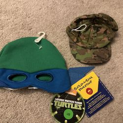 Build A Bear Hat And Turtle Mask 