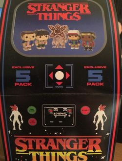 Stranger Things Funko Pop 8 Bit limited Box Set of 5