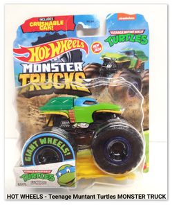 HOT WHEELS - MONSTER TRUCK Teenager Mutant Ninjas Truck