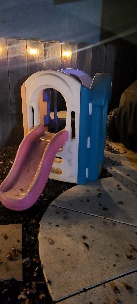 Kids Playhouse And Slide