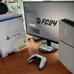 $400! The Lowest Just 2nd Gen 2024 PS5 Playstation 5 Slim Disc Edition & 1 Control. $30! Per Game. $40 extra controller. Steelbook game is $70!. Only 