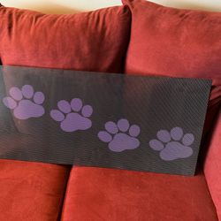 Jeep Wrangler Grille Insert - Purple Dog Paws