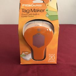 Tag Maker Punch With Eyelet Setter