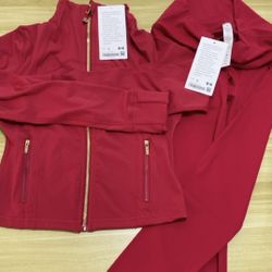 Red Lululemon Set