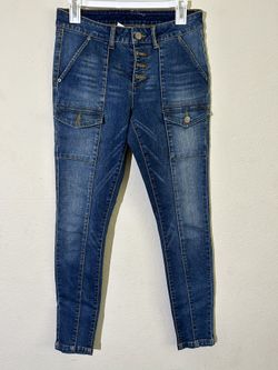 No Back Pockets Denim Jeans