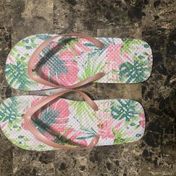 sandals, multicolored, size 5