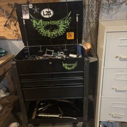 Monster 5 Drawer Rolling Tool Box