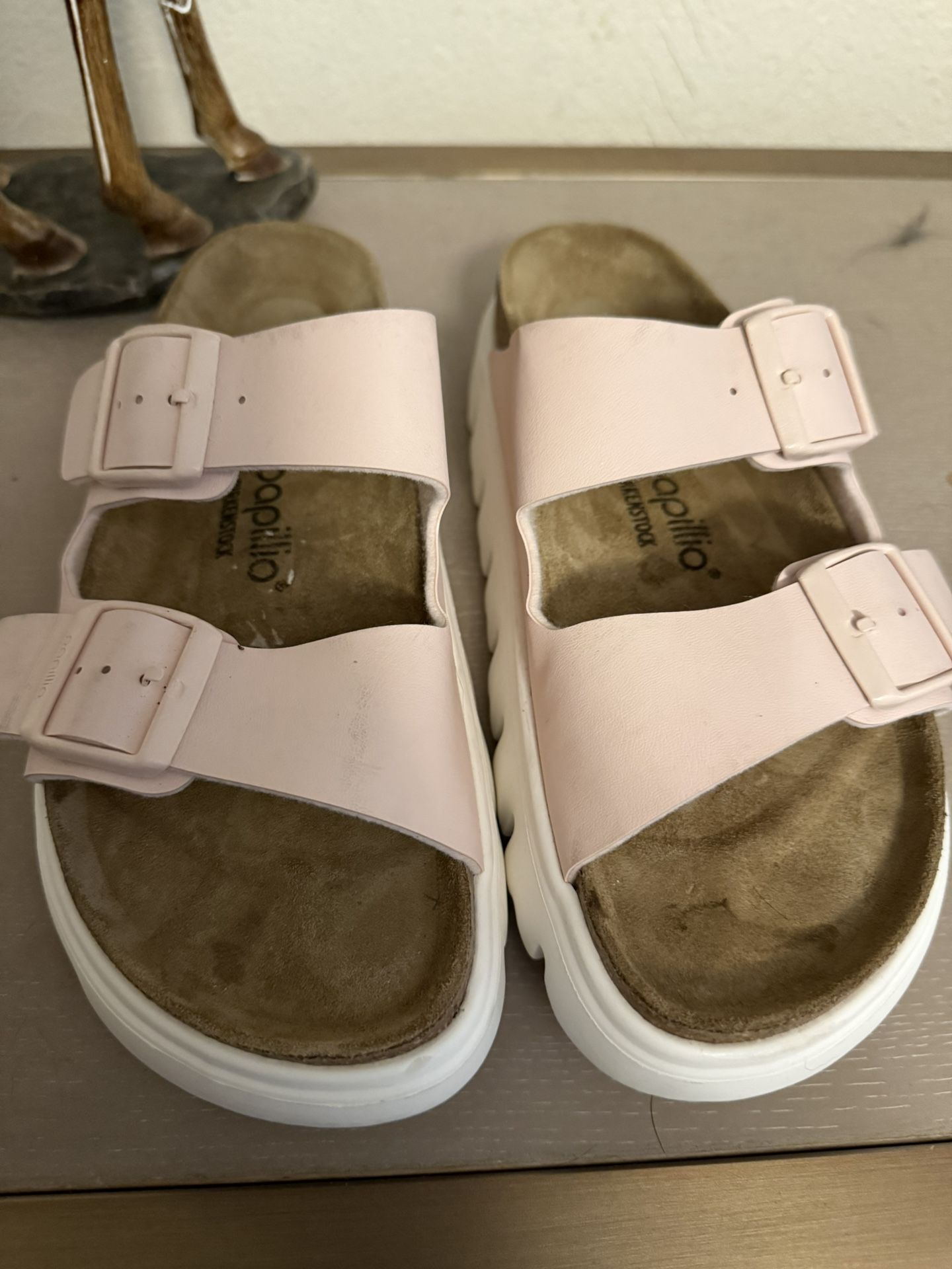 Birkenstock Papillio by Birkenstock Women's Arizona Chunky Birko-Flor Platform
