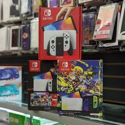 Nintendo Switch OLED (Game Bundles Available)