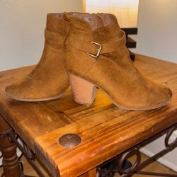 suede ankle boots